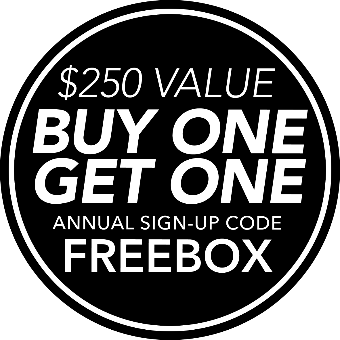 BOGO Promo