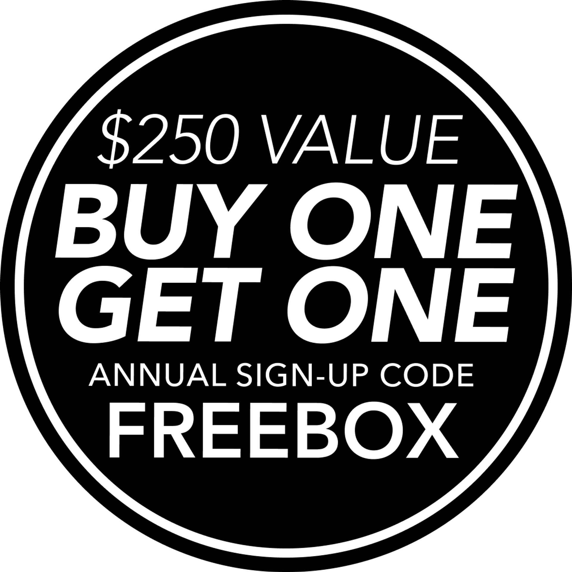 BOGO Promo