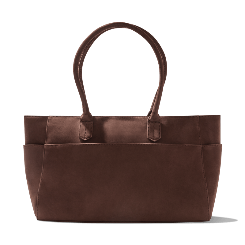 Faux Suede Tote
