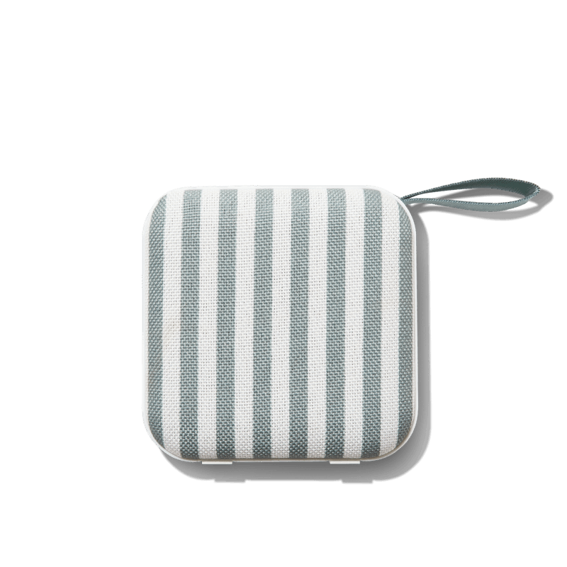 Sunnylife Portable Travel Speaker The Vacay Olive Stripe