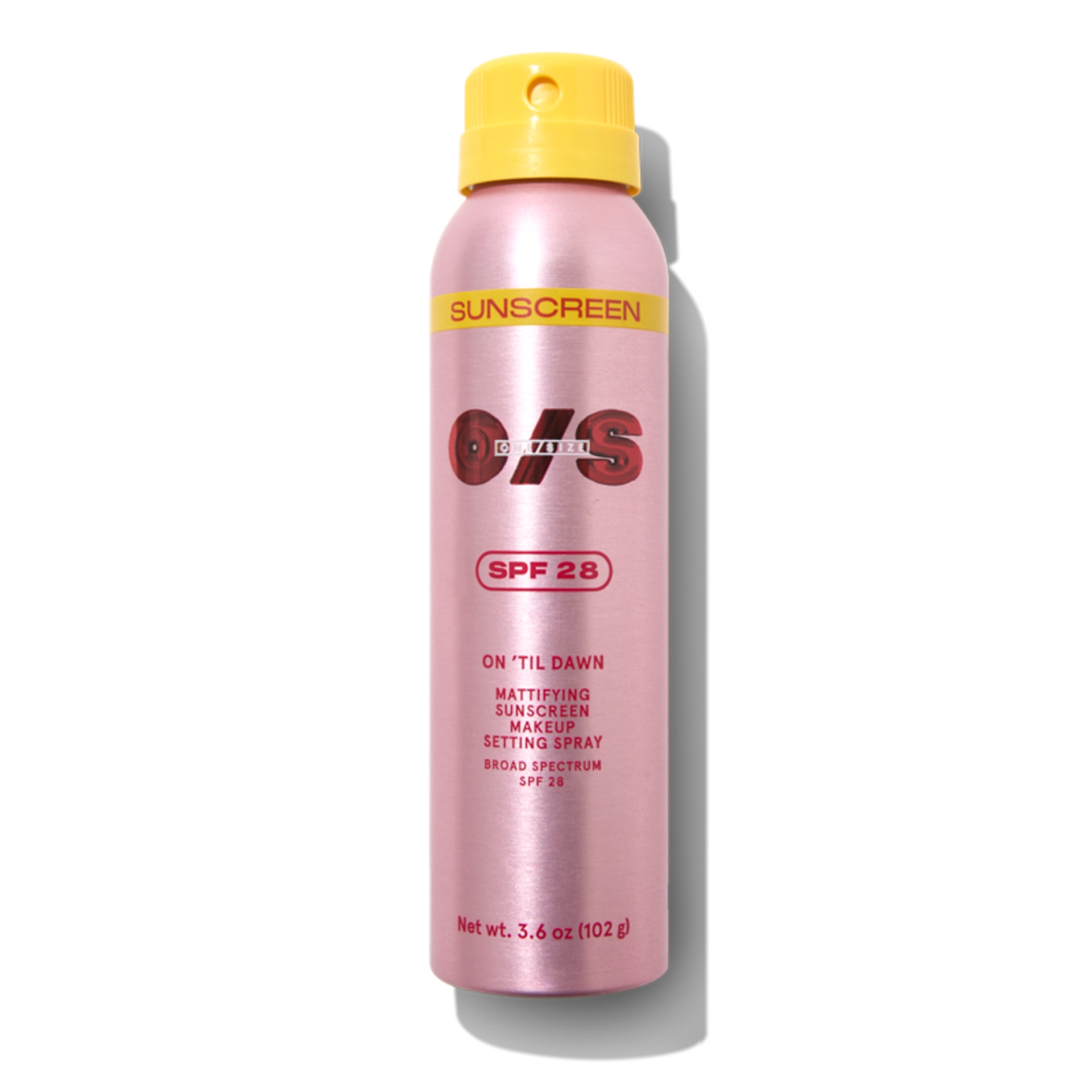 One/Size by Patrick Starr Mattifying Sunscreen Makeup Setting Spray SPF 28