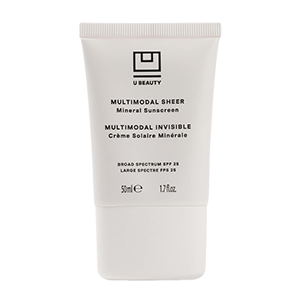U BEAUTY Multimodal Sheer Mineral Sunscreen Broad Spectrum SPF 25