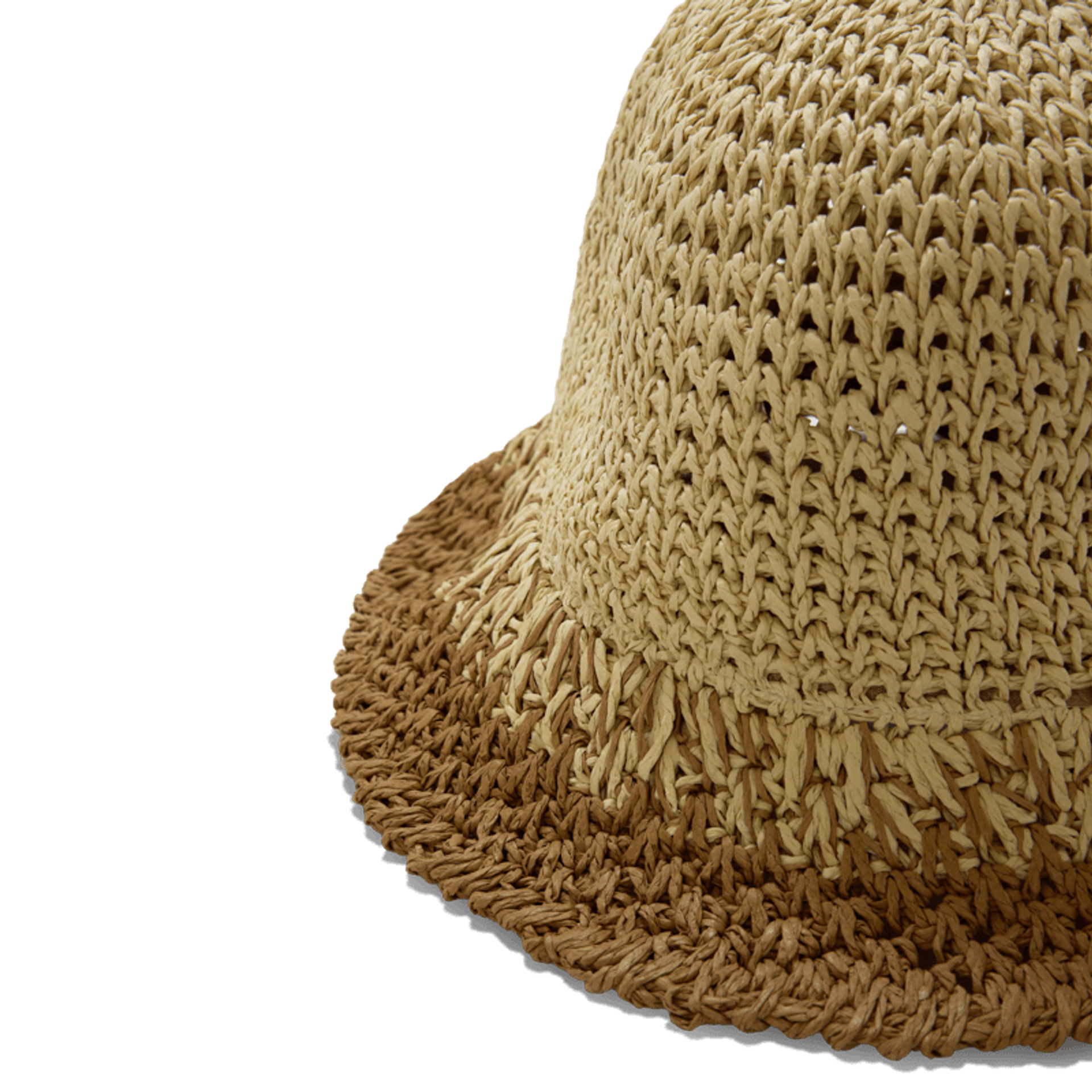 Straw Bucket Hat
