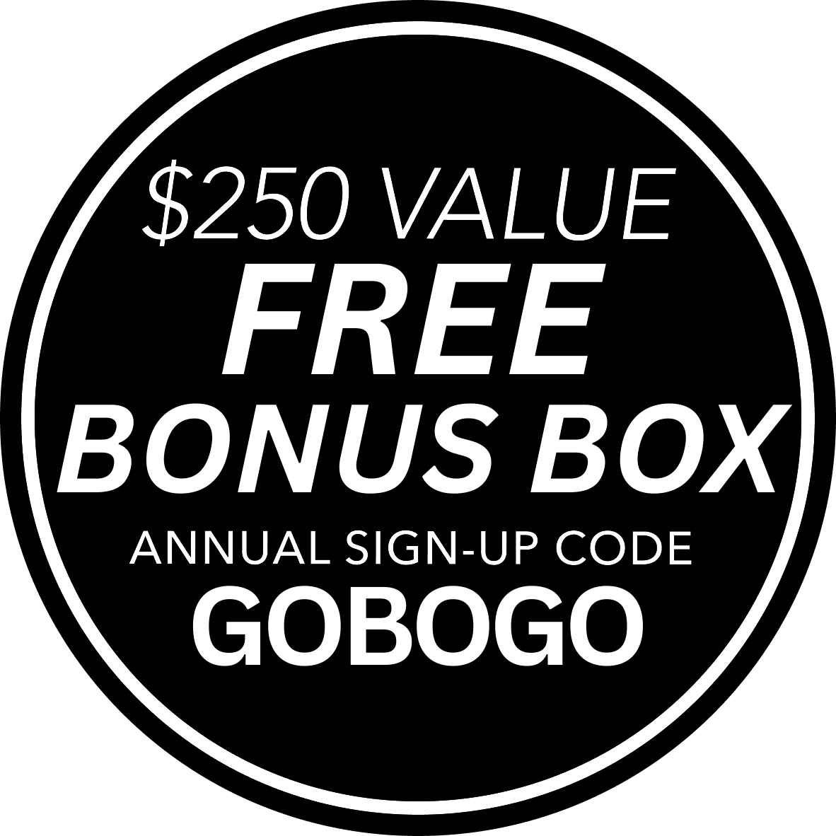 BOGO Promo