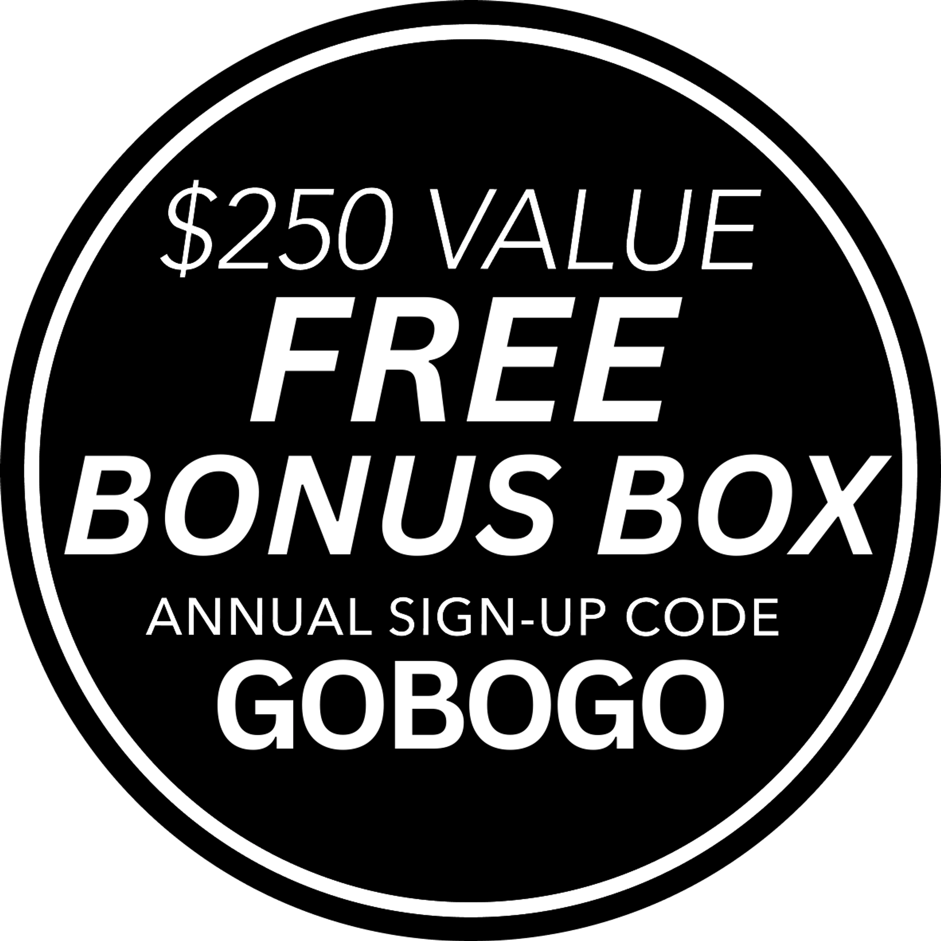 BOGO Promo