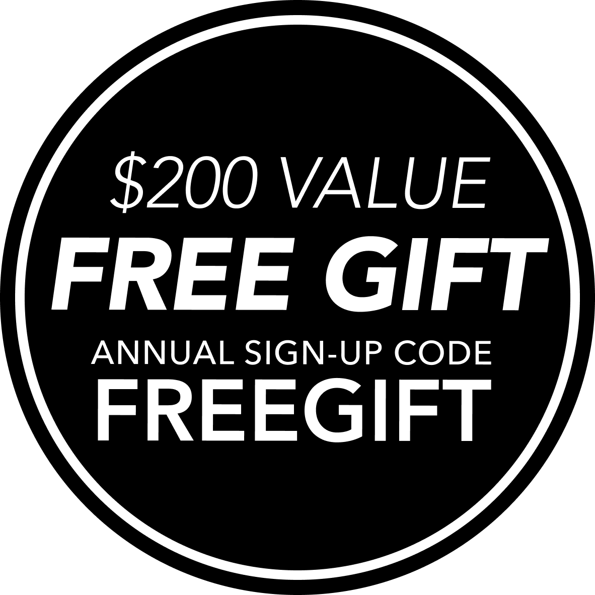 Free Gift Promo