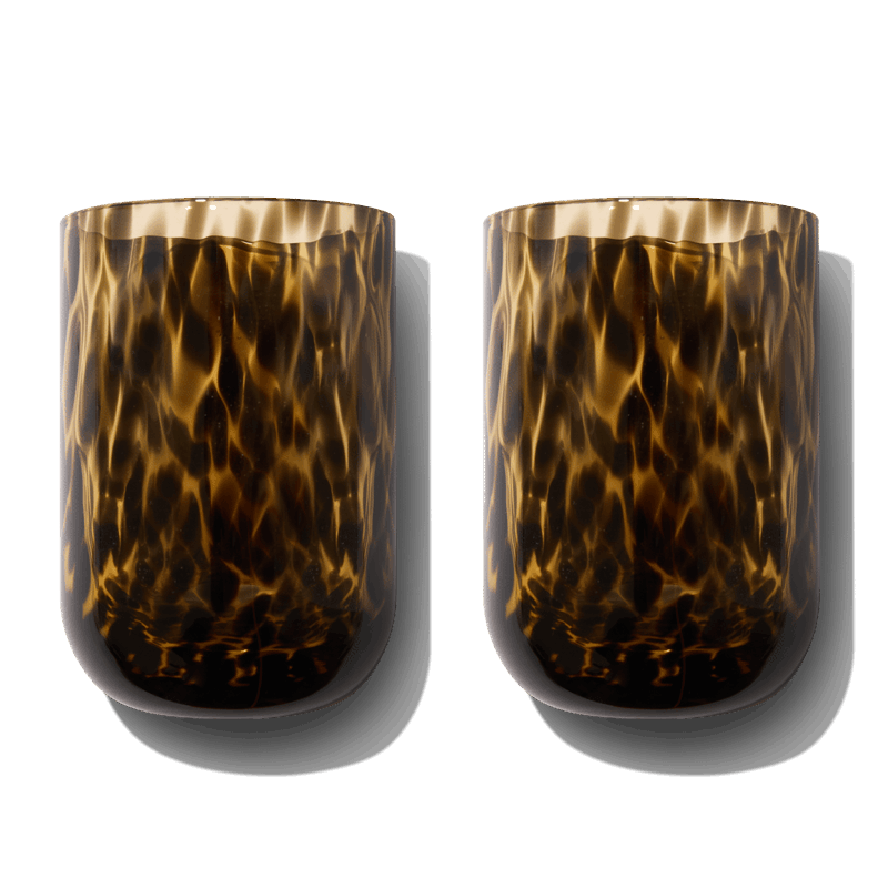 Glass Tortoise Cups