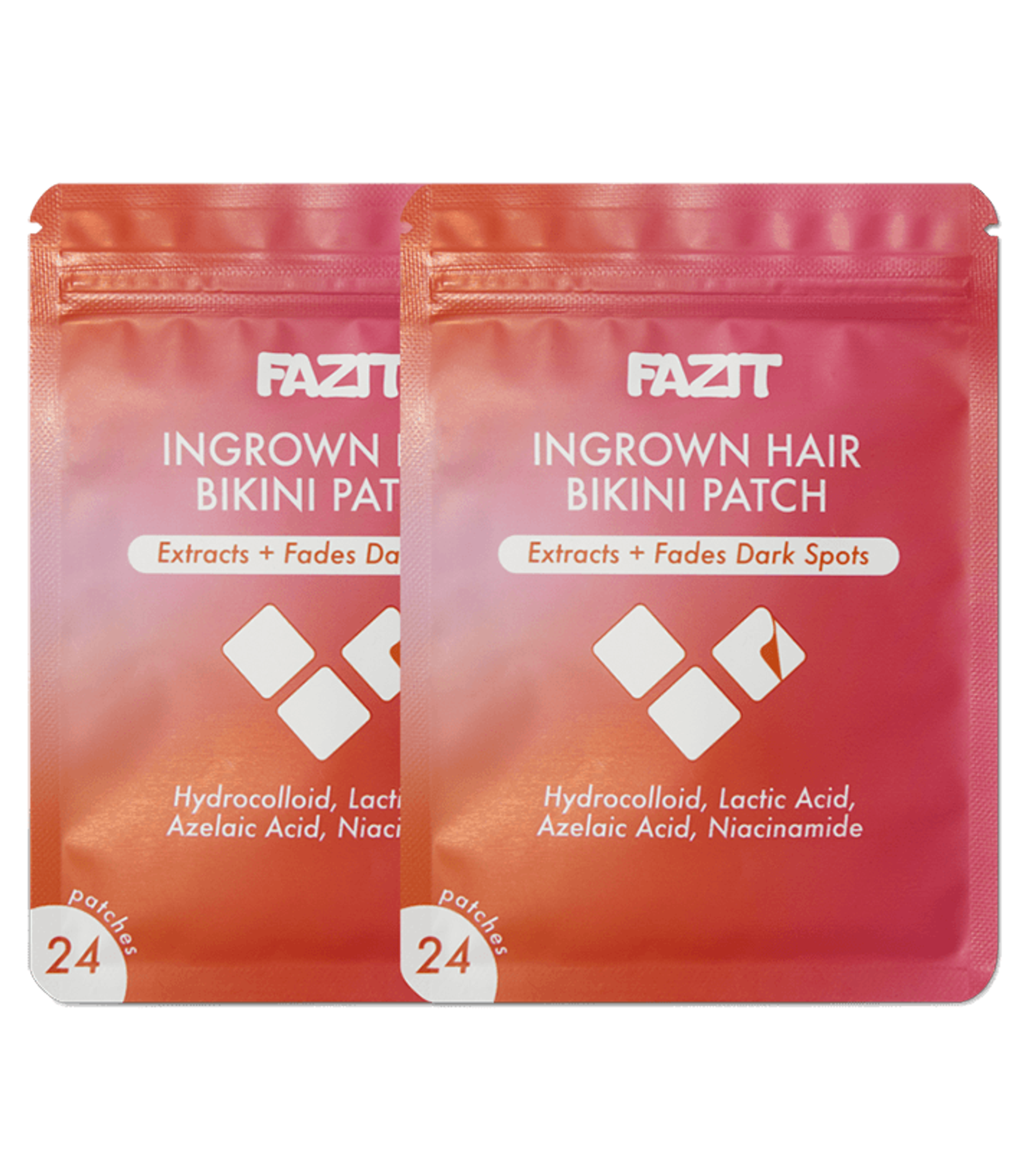 Ingrown Hair Bikini Patch 24ct Bundle of 2