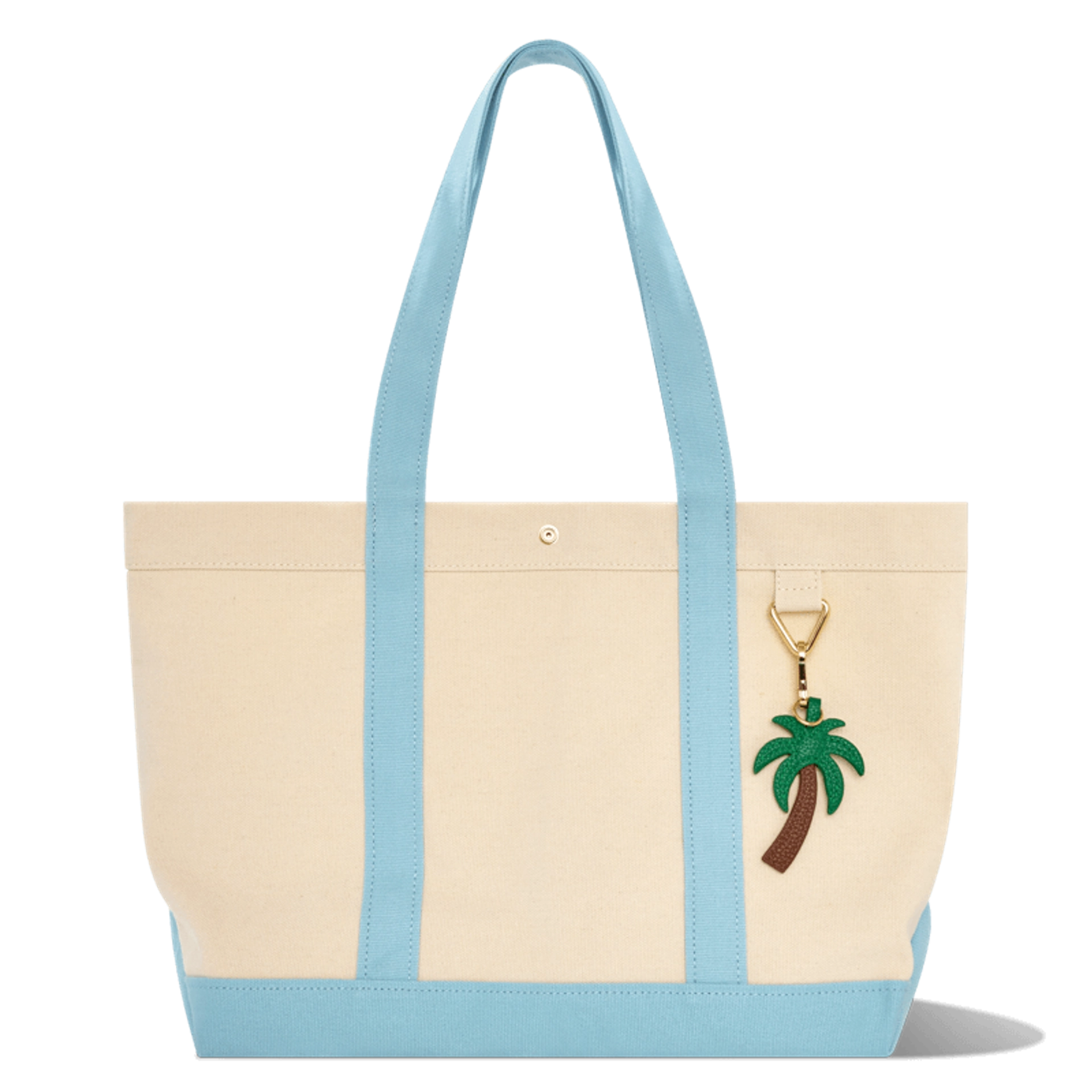 BaubleBar Canvas Tote with Charm