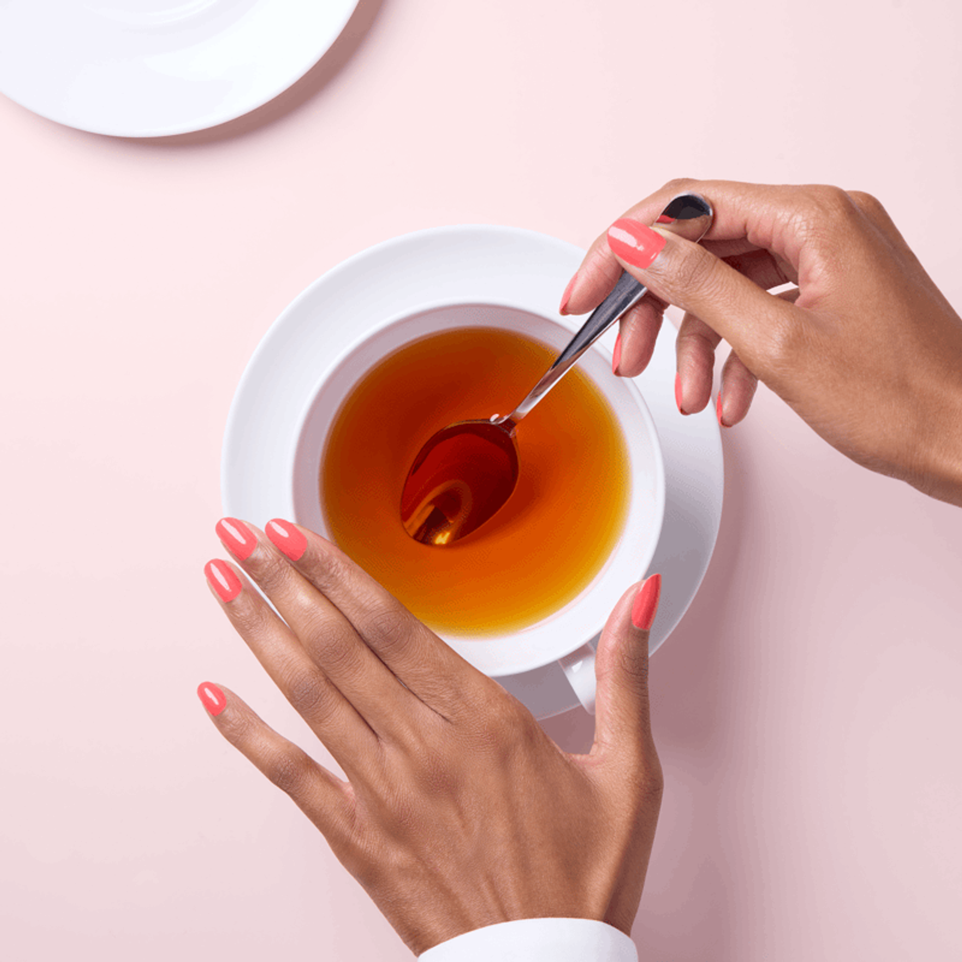 Bundle of Double-Ended Nail Polish Strips in Peach Tea & Toffee Nut