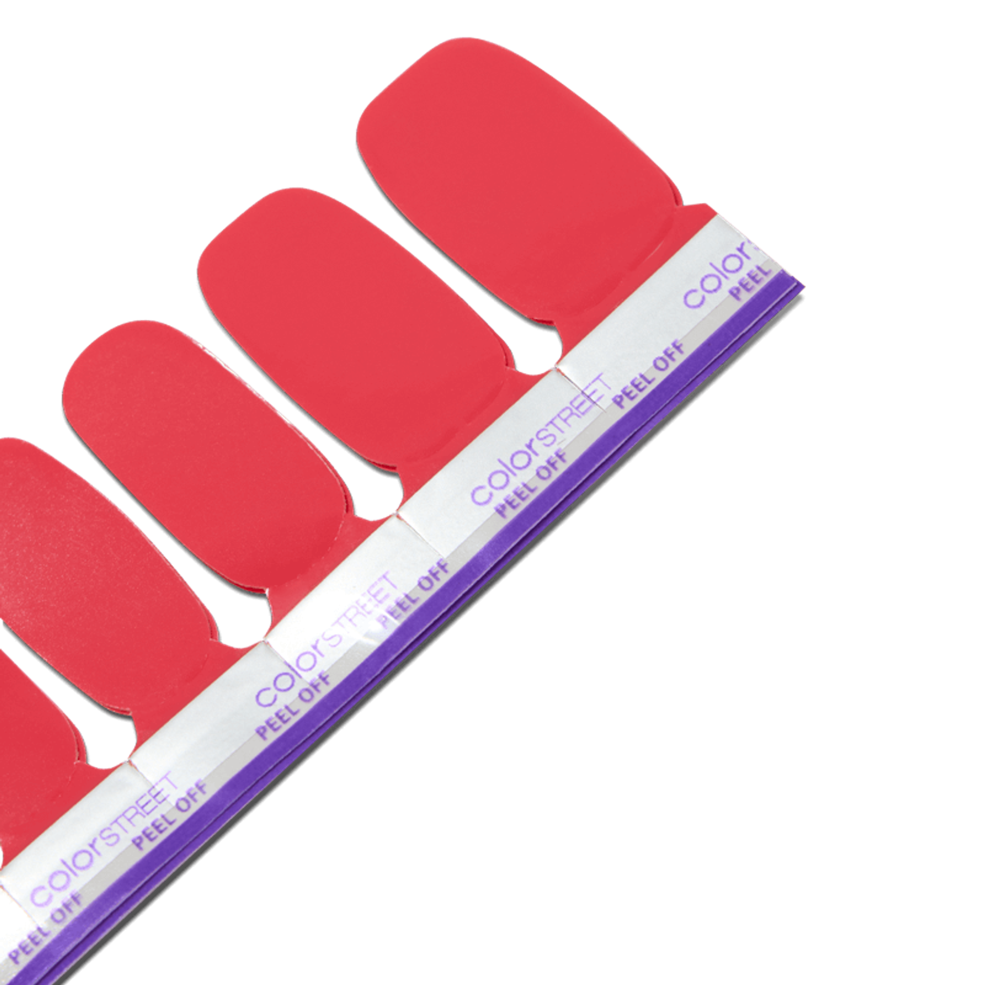 Bundle of Double-Ended Nail Polish Strips in Peach Tea & Toffee Nut