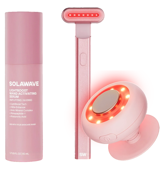 Solawave 4-in-1 Skincare Wand Kit Bundle