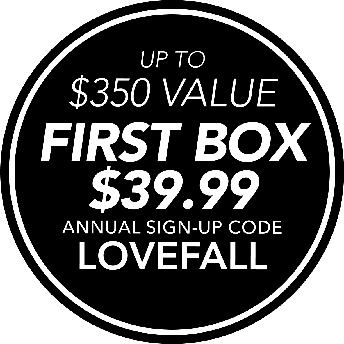 First Box Free Promo