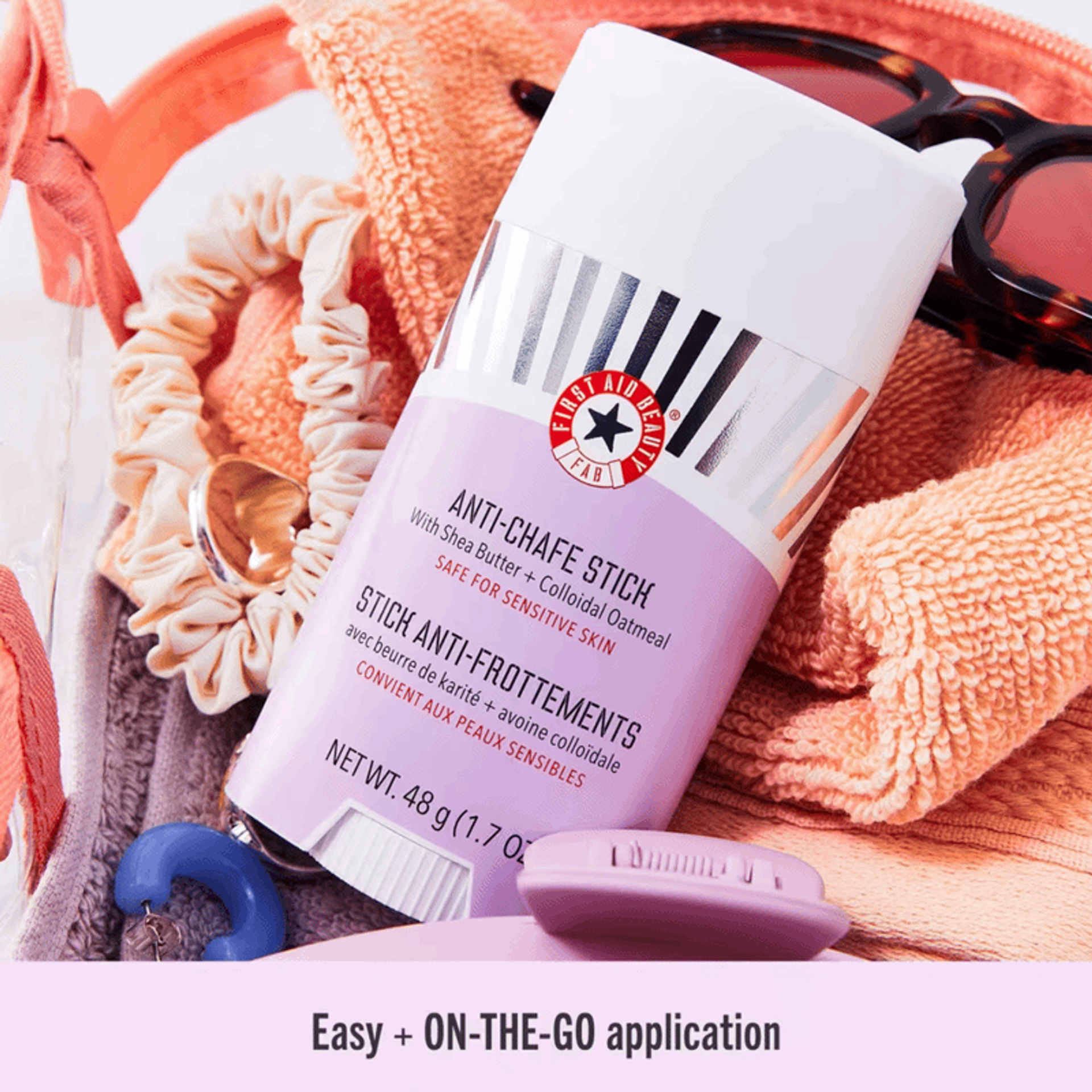 Anti-Chafe Stick With Shea Butter + Colloidal Oatmeal