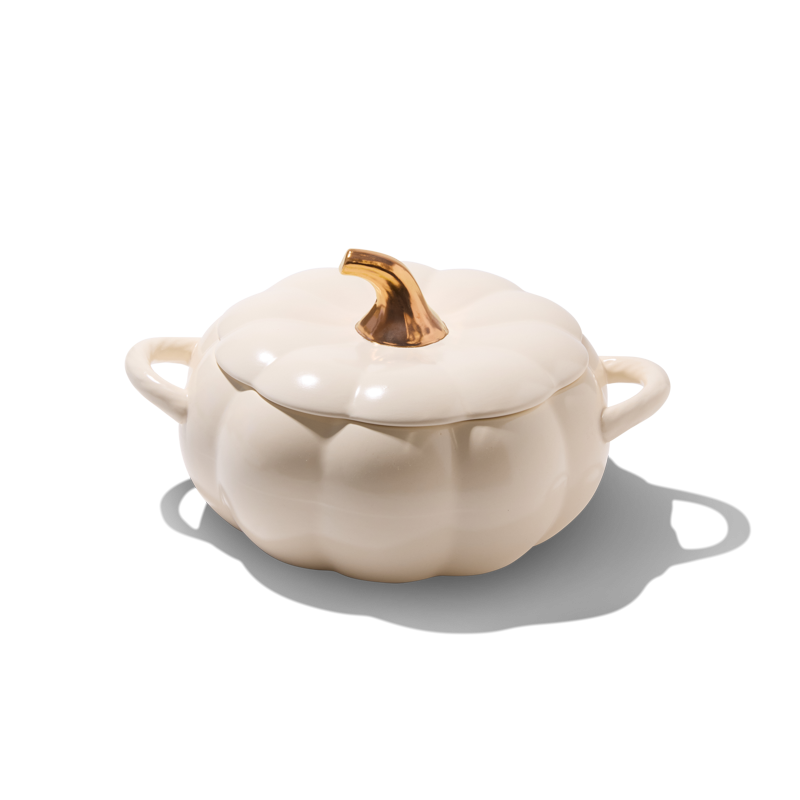 Pumpkin Shaped Casserole Dish