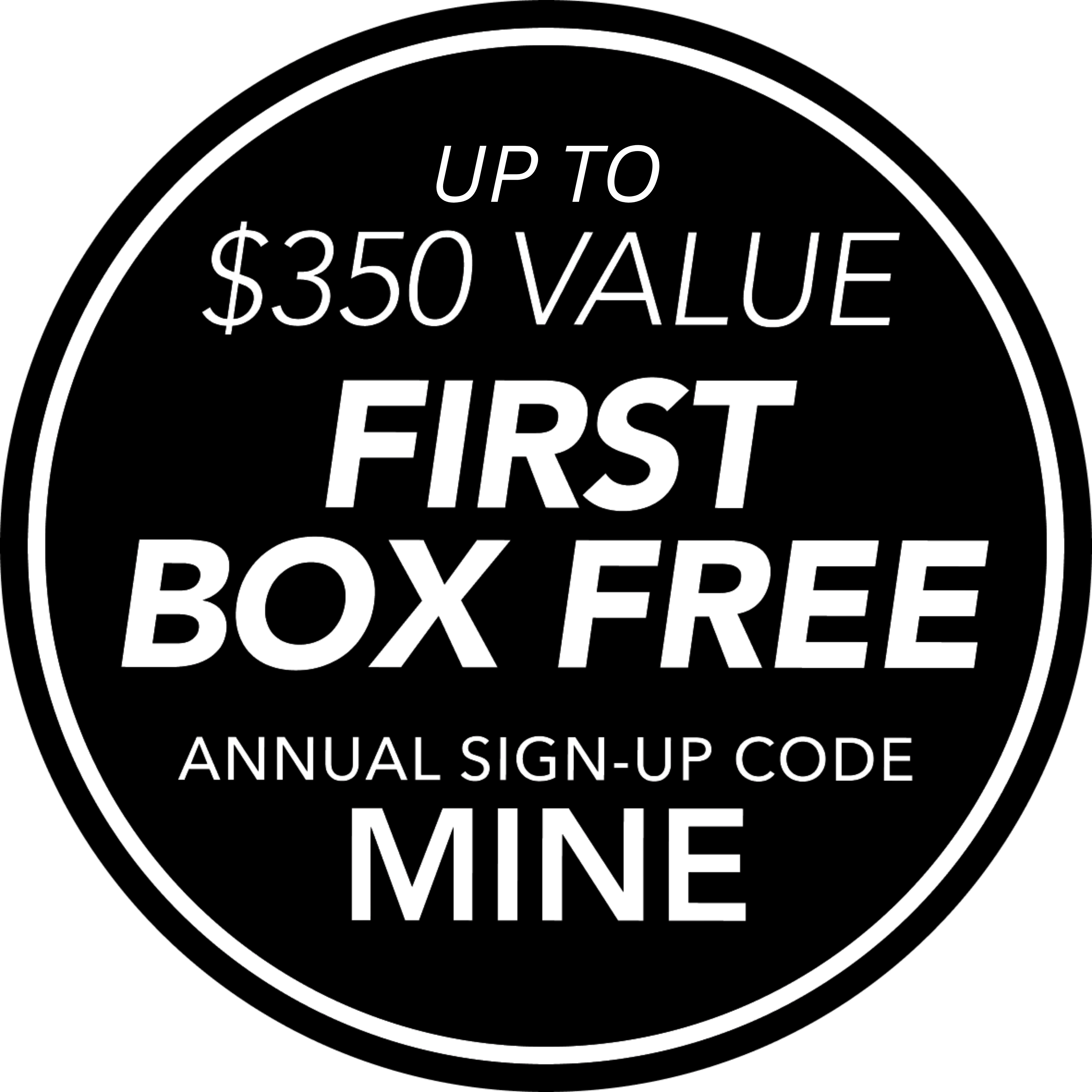 First Box Free Promo