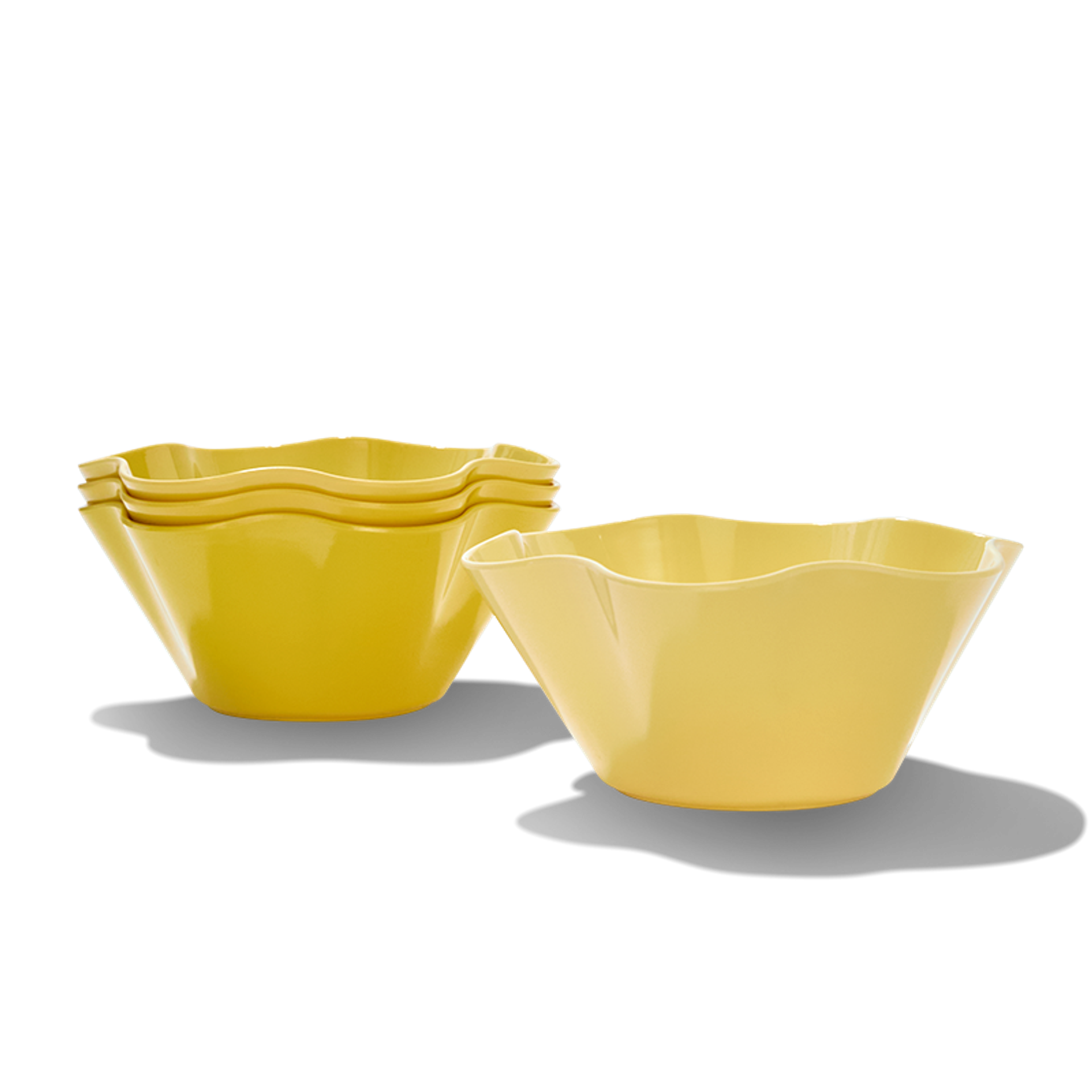Melamine Floral Bowls