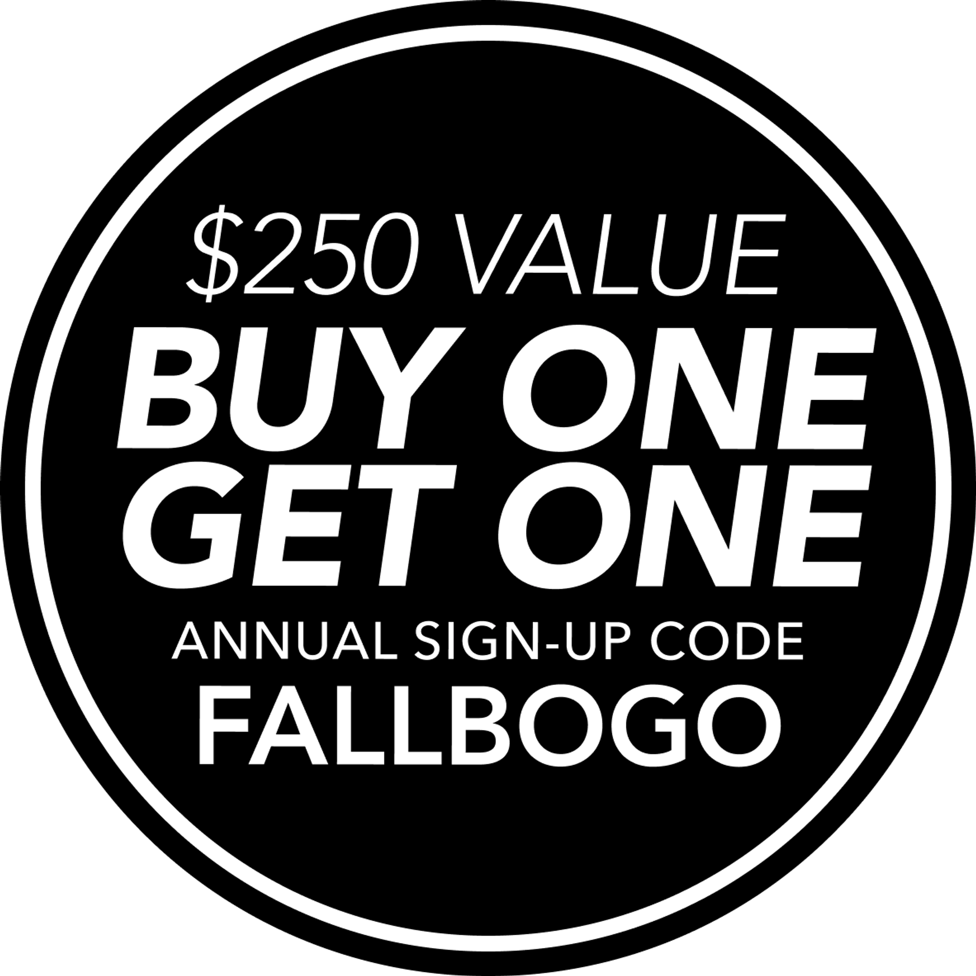 BOGO Promo